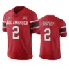Will Shipley Under Armour 2021 All-America Game Jersey - Red