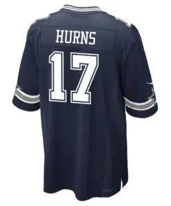 Allen Hurns Dallas Cowboys Nike Game Jersey - Navy - Image 3
