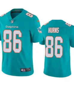 Allen Hurns Miami Dolphins Nike Vapor Limited Jersey - Aqua