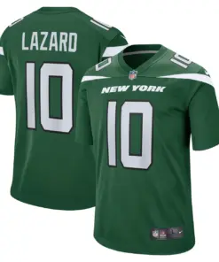 Alternative view of Allen Lazard New York Jets Nike Game Player Jersey - Gotham Green