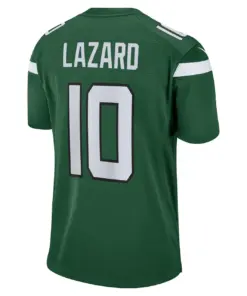 Allen Lazard New York Jets Nike Game Player Jersey - Gotham Green - Image 4