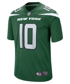 Allen Lazard New York Jets Nike Game Player Jersey - Gotham Green - Image 3