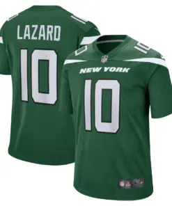 Allen Lazard New York Jets Nike Game Player Jersey - Gotham Green