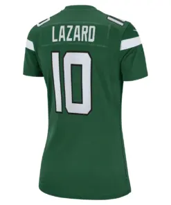Allen Lazard New York Jets Nike Women's Game Player Jersey - Gotham Green - Image 4