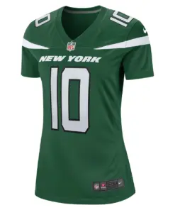 Allen Lazard New York Jets Nike Women's Game Player Jersey - Gotham Green - Image 3