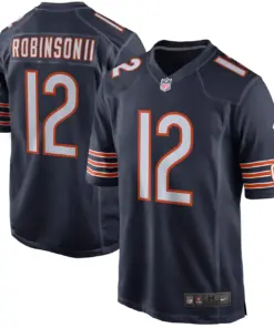 Alternative view of Allen Robinson Chicago Bears Nike Game Player Jersey - Navy