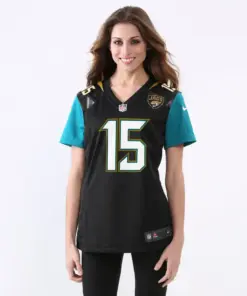 Alternative view of Allen Robinson Jacksonville Jaguars Nike Women's Game Jersey - Black