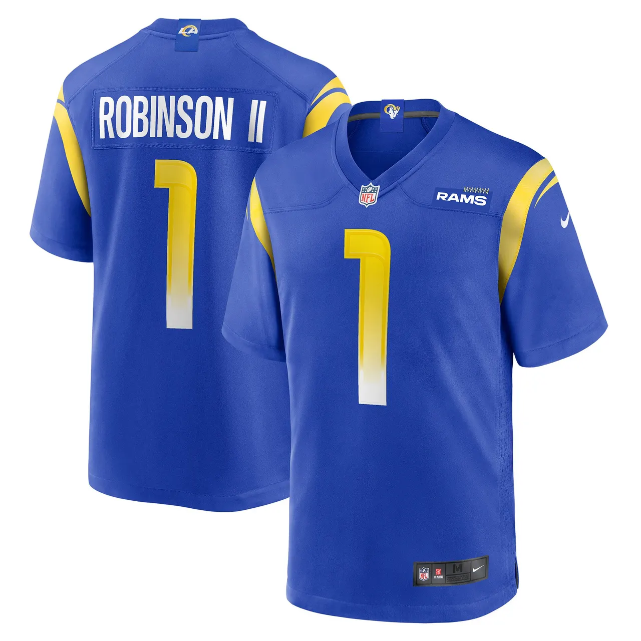 Allen Robinson Los Angeles Rams Nike Game Jersey - Royal Blue - Image 2