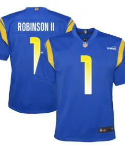 Allen Robinson Los Angeles Rams Nike Youth Alternate Game Jersey - White - Image 5