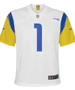 Allen Robinson Los Angeles Rams Nike Youth Alternate Game Jersey - White - Image 3