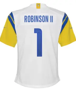 Allen Robinson Los Angeles Rams Nike Youth Alternate Game Jersey - White - Image 4