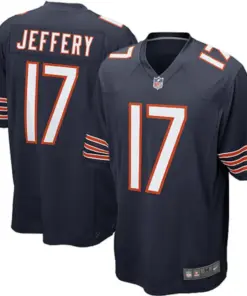 Alshon Jeffery Chicago Bears Nike Youth Team Color Game Jersey - Navy Blue
