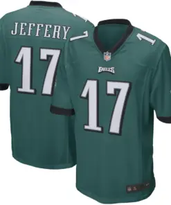 Alshon Jeffery Philadelphia Eagles Nike Youth Game Jersey - Kelly Green