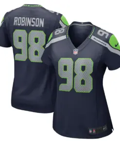 Alton Robinson Seattle Seahawks Nike Women's Game Jersey - College Navy