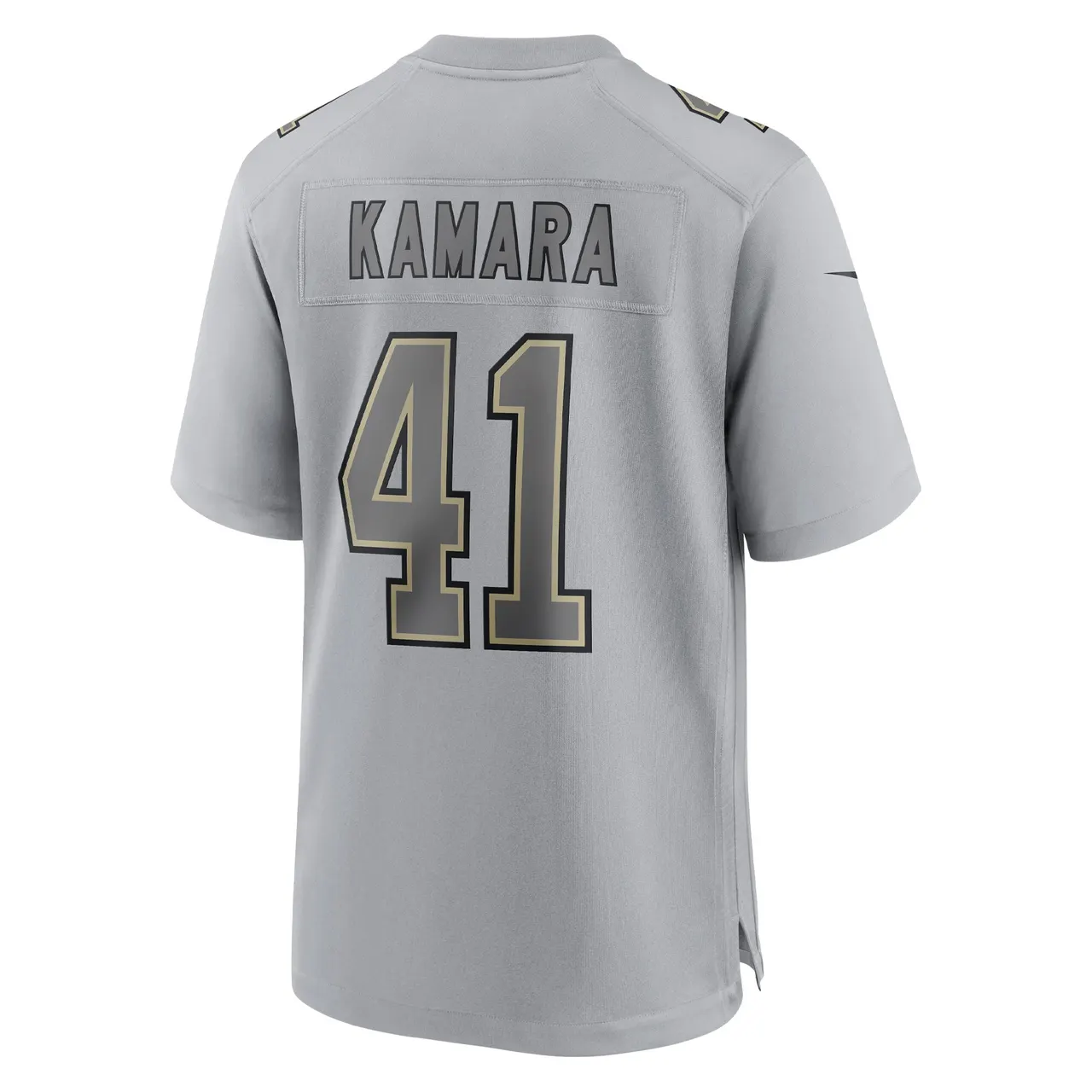 Alvin Kamara New Orleans Saints Nike Atmosphere Fashion Game Jersey - Gray - Image 4