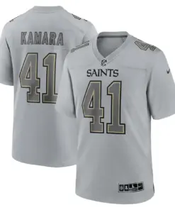 Alvin Kamara New Orleans Saints Nike Atmosphere Fashion Game Jersey - Gray