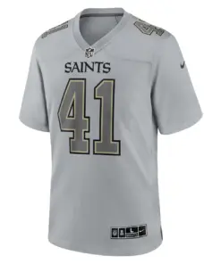 Alvin Kamara New Orleans Saints Nike Atmosphere Fashion Game Jersey - Gray - Image 3