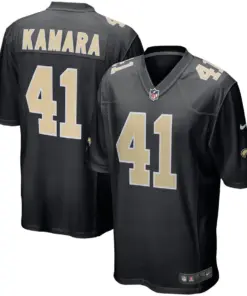 Alvin Kamara New Orleans Saints Nike Event Game Jersey - Black