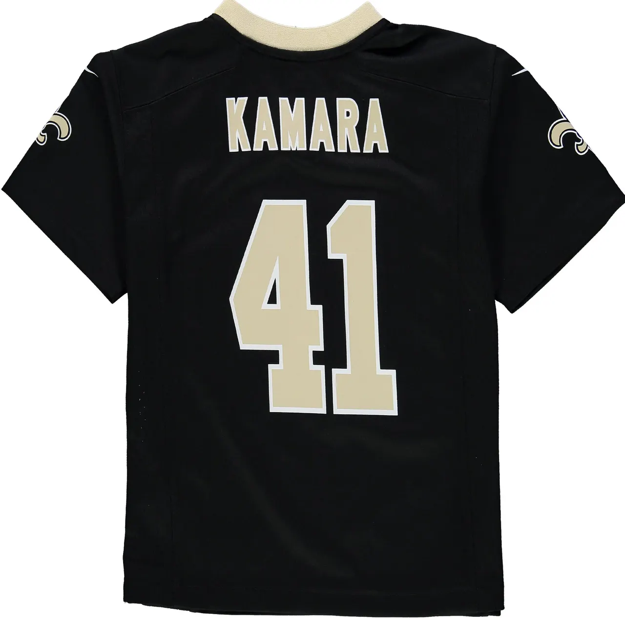 Alvin Kamara New Orleans Saints Nike Preschool Player Game Jersey - Black - Image 3