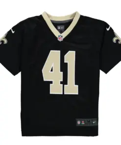 Alternative view of Alvin Kamara New Orleans Saints Nike Preschool Player Game Jersey - Black
