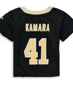 Alvin Kamara New Orleans Saints Nike Toddler Player Game Jersey - Black - Image 3