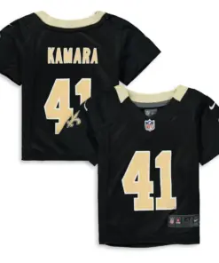 Alvin Kamara New Orleans Saints Nike Toddler Player Game Jersey - Black