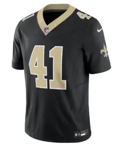 Alvin Kamara New Orleans Saints Nike Vapor F.U.S.E. Limited Jersey - Black - Image 3