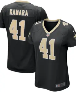 Alvin Kamara New Orleans Saints Nike Women's Alternate Game Player Jersey - White - Image 12