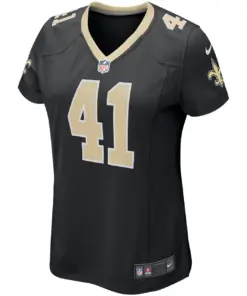 Alvin Kamara New Orleans Saints Nike Women's Alternate Game Player Jersey - White - Image 6