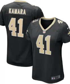 Alvin Kamara New Orleans Saints Nike Women's Game Player Jersey - Black