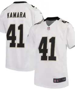 Alvin Kamara New Orleans Saints Nike Youth 2018 Game Jersey - White