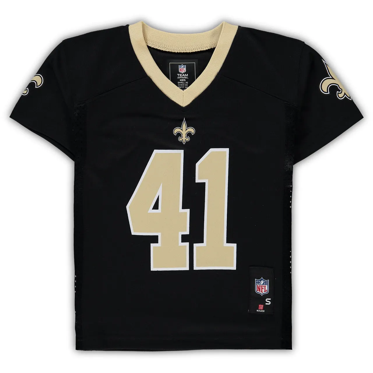 Alvin Kamara New Orleans Saints Nike Preschool Replica Player Jersey - Black - Image 3