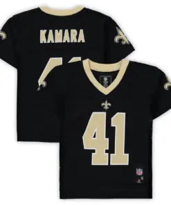 Alvin Kamara New Orleans Saints Nike Preschool Replica Player Jersey - Black