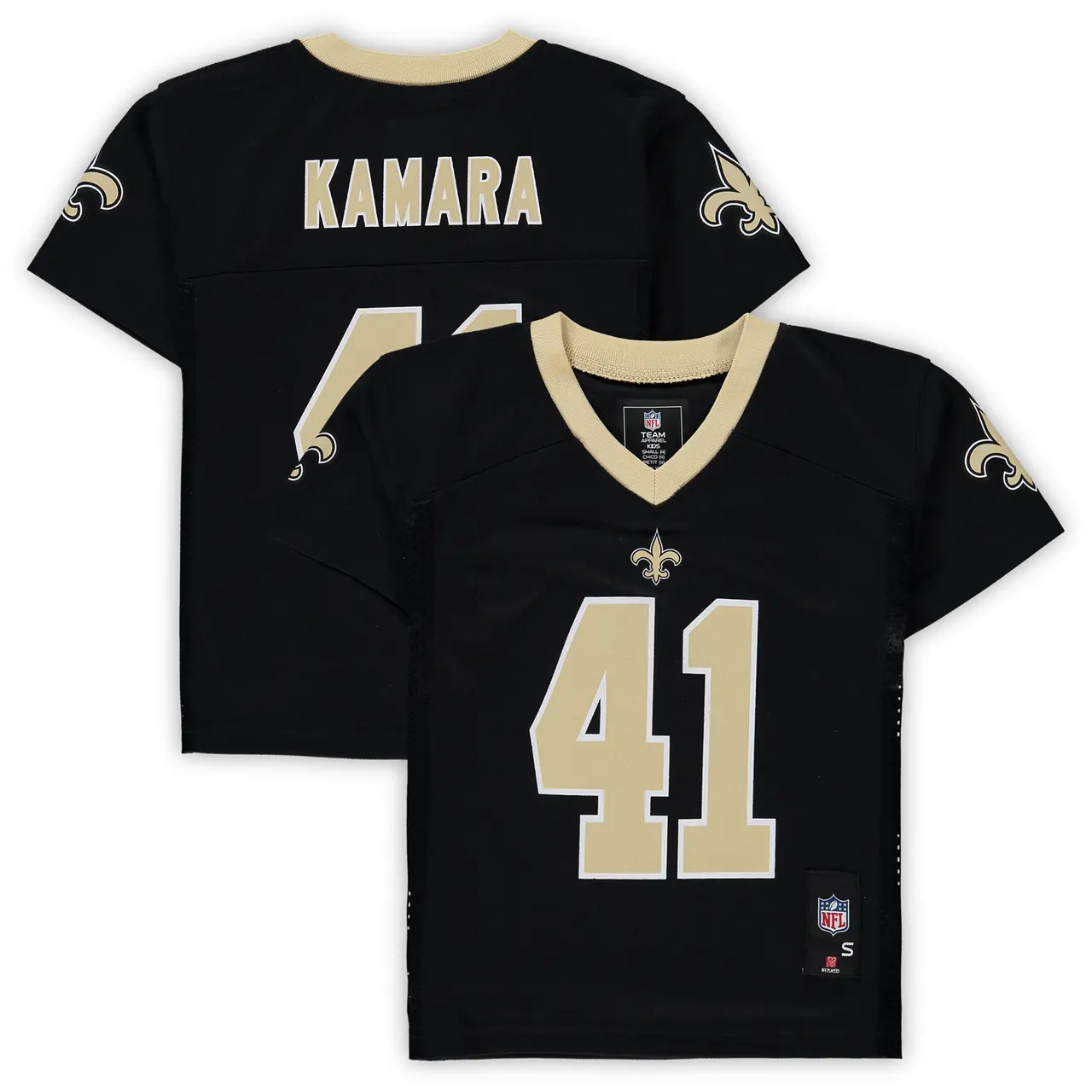Alvin Kamara New Orleans Saints Nike Preschool Replica Player Jersey - Black