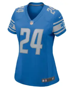 Amani Oruwariye Detroit Lions Nike Women's Game Jersey - Royal Blue - Image 3