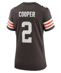 Amari Cooper Cleveland Browns Nike Women's Alternate Game Jersey - White - Image 7
