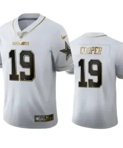 Amari Cooper Dallas Cowboys Nike 100th Season Golden Edition Jersey - White