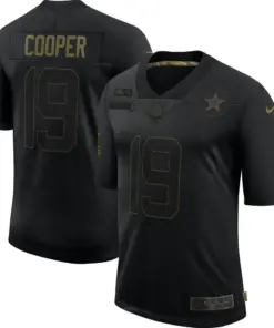 Amari Cooper Dallas Cowboys Nike 2020 Salute to Service Limited Jersey #19 - Black