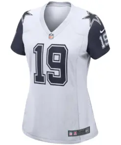Amari Cooper Dallas Cowboys Nike Women's Alternate Game Jersey - White - Image 3
