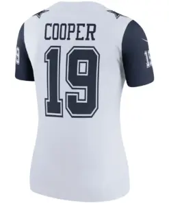Amari Cooper Dallas Cowboys Nike Women's Color Rush Legend Player Jersey - White - Image 4