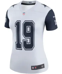 Amari Cooper Dallas Cowboys Nike Women's Color Rush Legend Player Jersey - White - Image 3