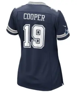 Amari Cooper Dallas Cowboys Nike Women's Game Jersey - Navy - Image 3