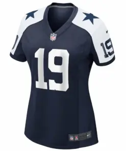 Alternative view of Amari Cooper Dallas Cowboys Nike Women's Throwback Game Jersey - Navy
