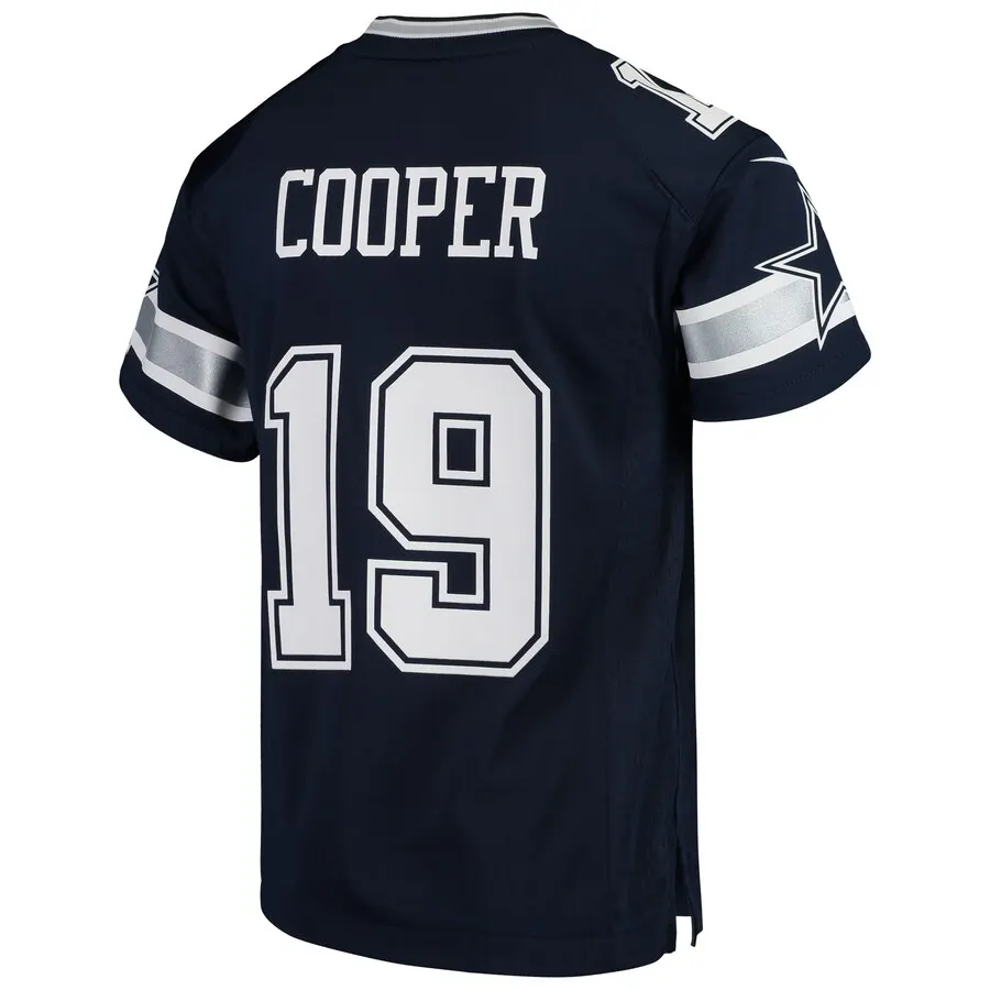 Amari Cooper Dallas Cowboys Nike Youth Game Jersey - Navy - Image 3