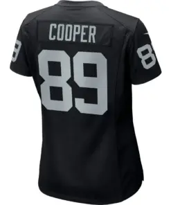 Amari Cooper Las Vegas Raiders Nike Girls Youth Game Jersey - Black - Image 3