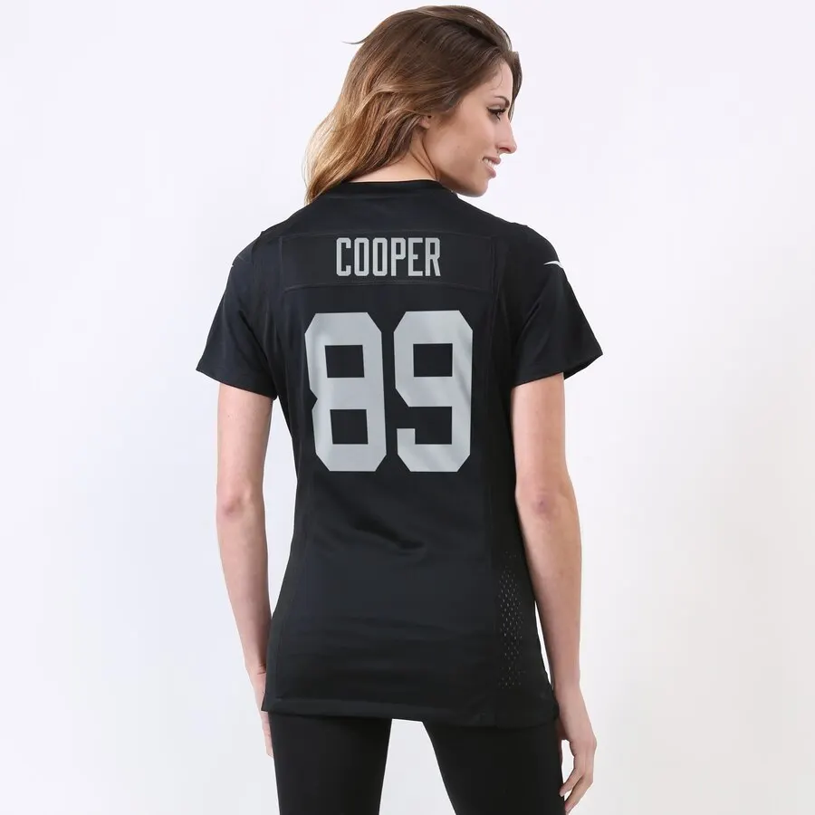 Amari Cooper Las Vegas Raiders Nike Women's 2015 Game Jersey - Black - Image 3