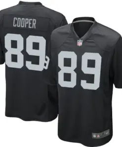 Amari Cooper Las Vegas Raiders Nike Youth 2015 Game Jersey - Black