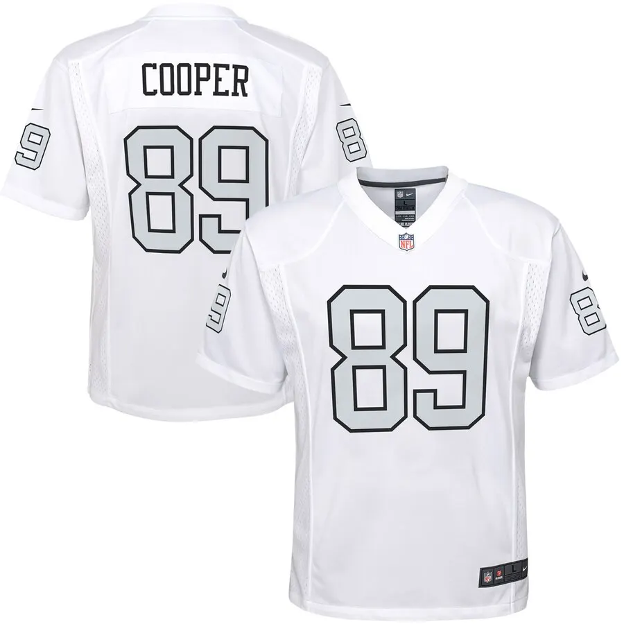 Amari Cooper Las Vegas Raiders Nike Youth Color Rush Game Jersey - White