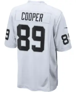 Amari Cooper Las Vegas Raiders Nike Youth Game Jersey - White - Image 3
