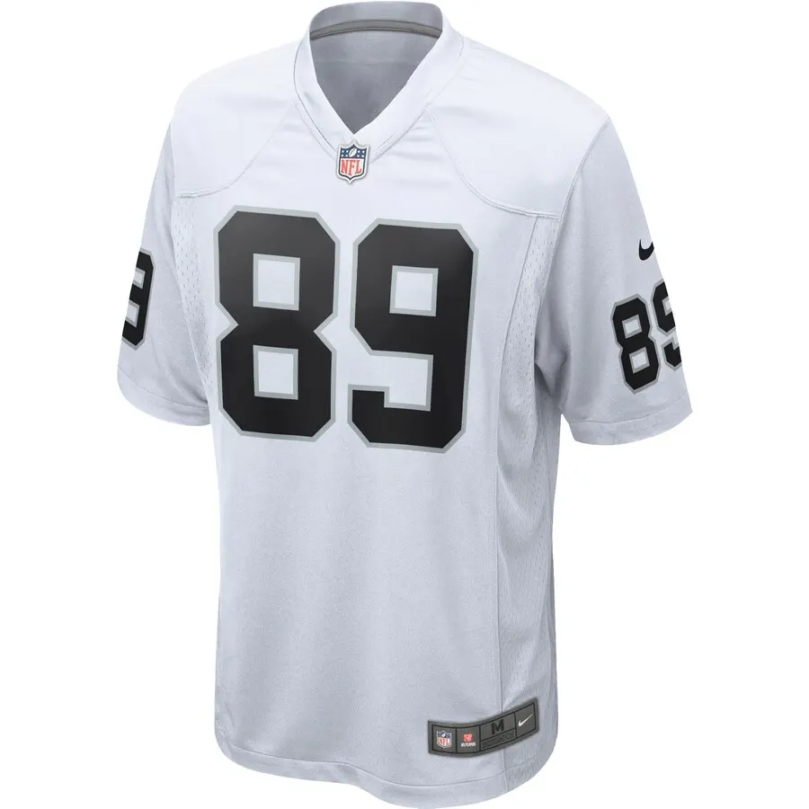 Amari Cooper Las Vegas Raiders Nike Youth Game Jersey - White - Image 2